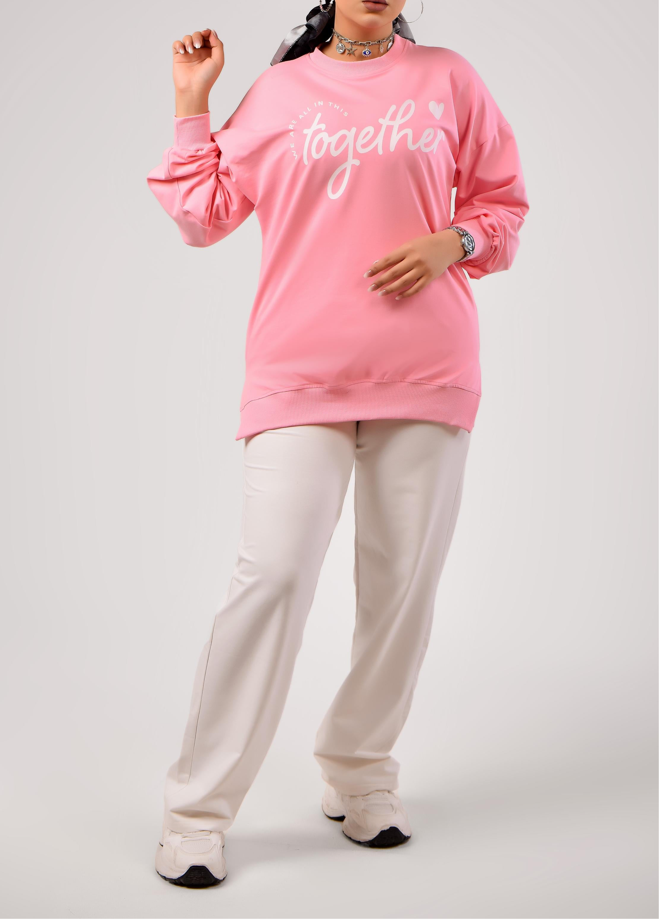 Sweatshirt together