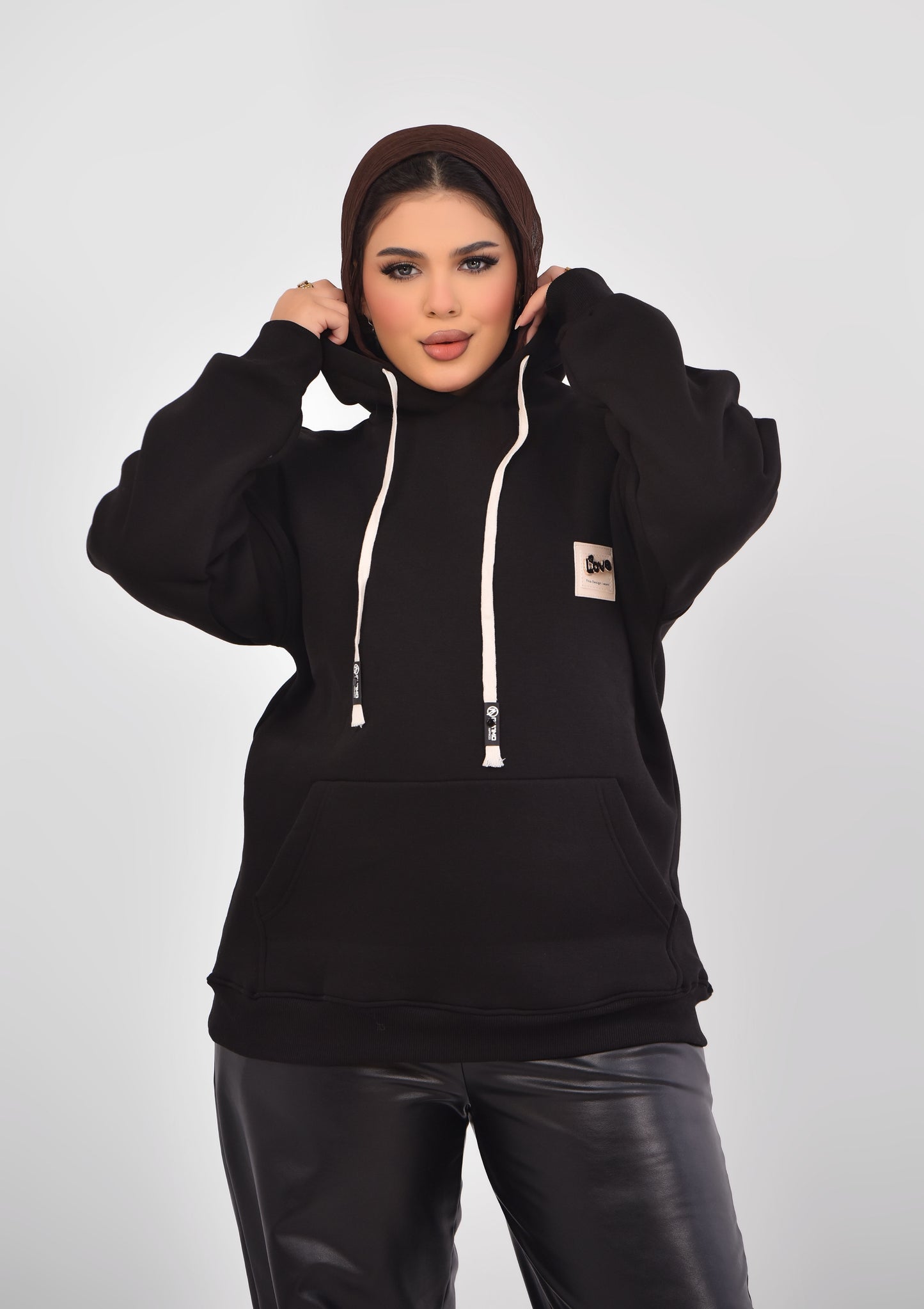 over size hoodie meckey