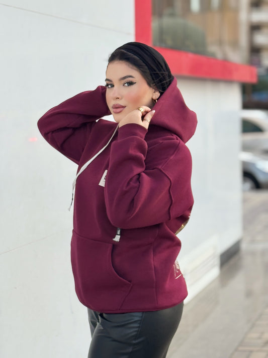 over size hoodie meckey