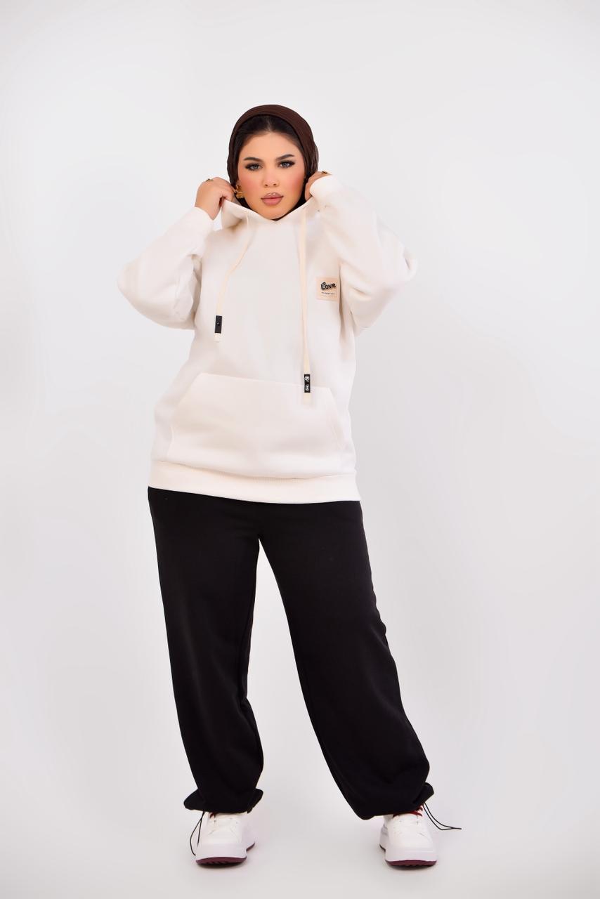 over size hoodie meckey