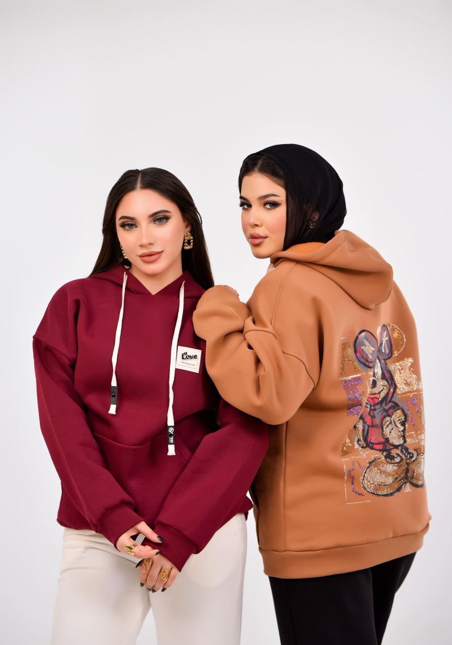 over size hoodie meckey