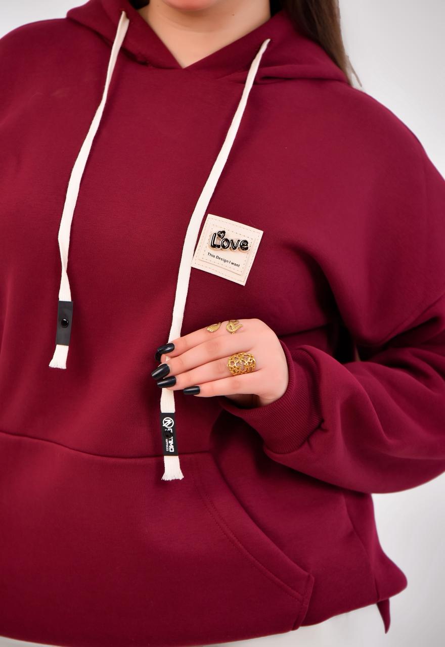 over size hoodie meckey