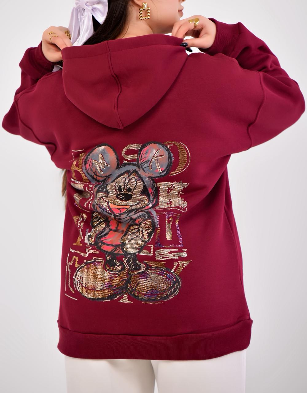 over size hoodie meckey