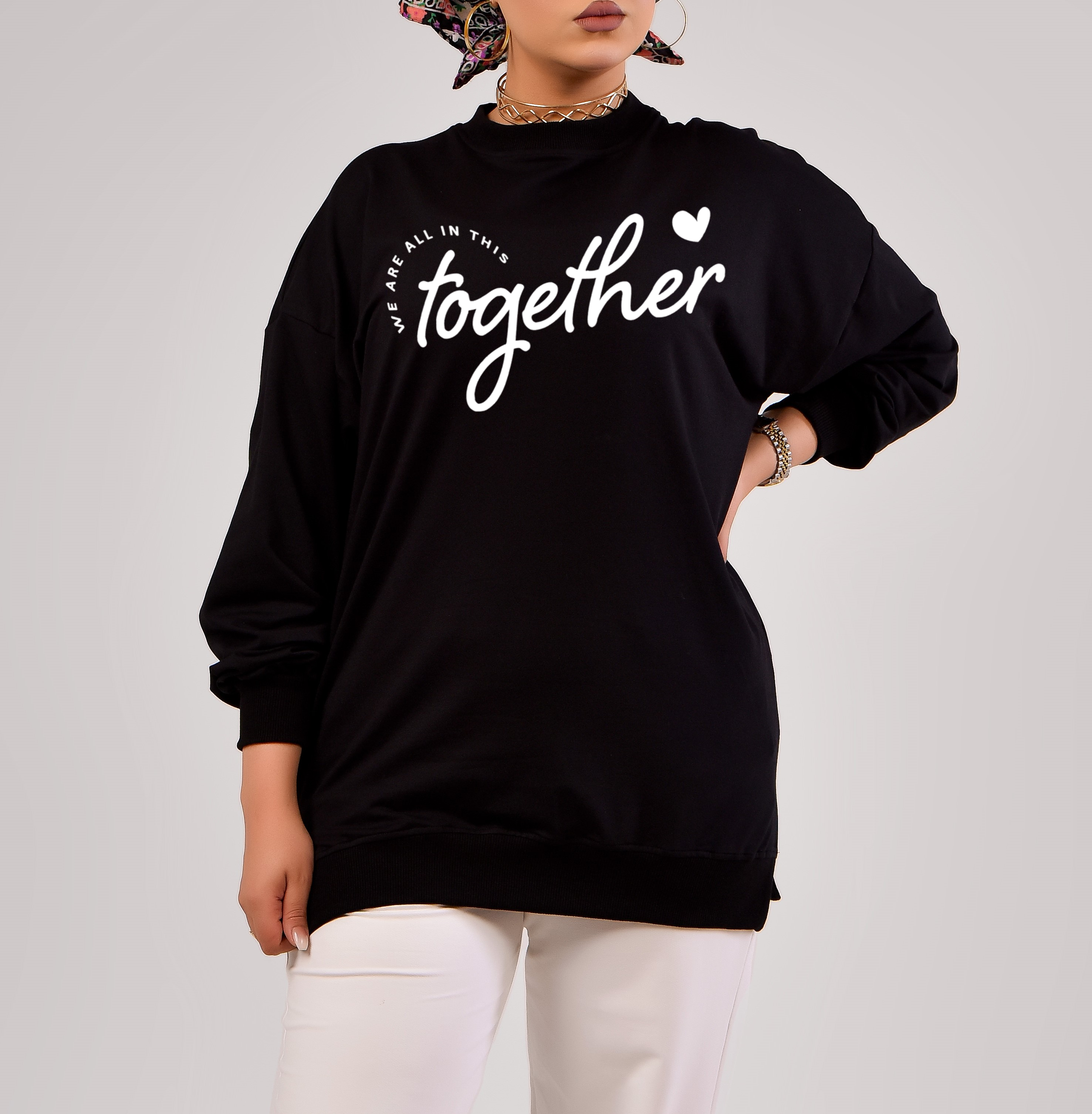 Sweatshirt together