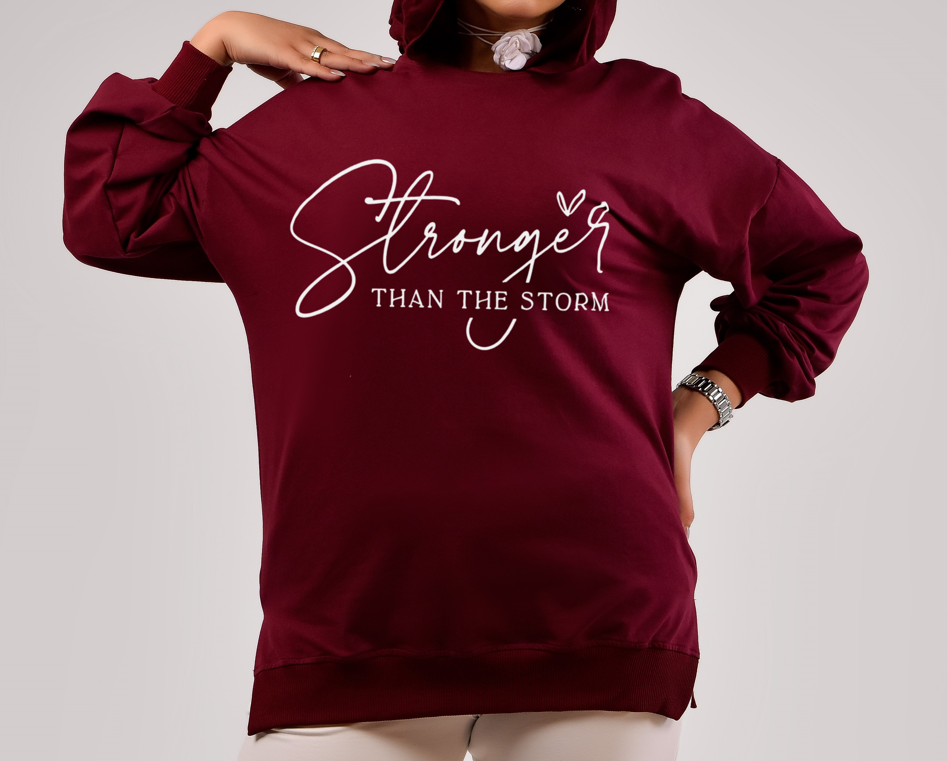Sweatshirt than the storm