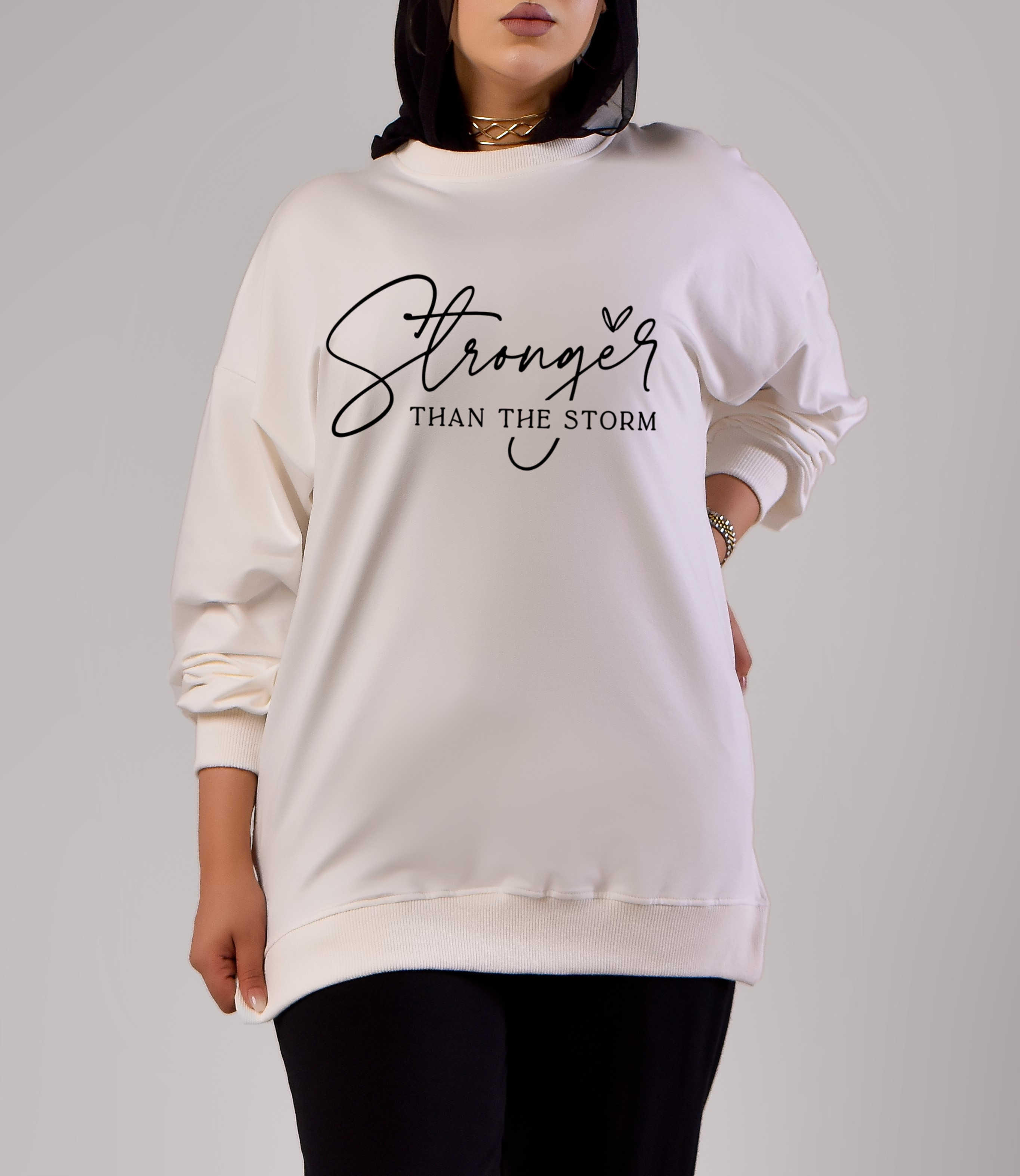 Sweatshirt than the storm