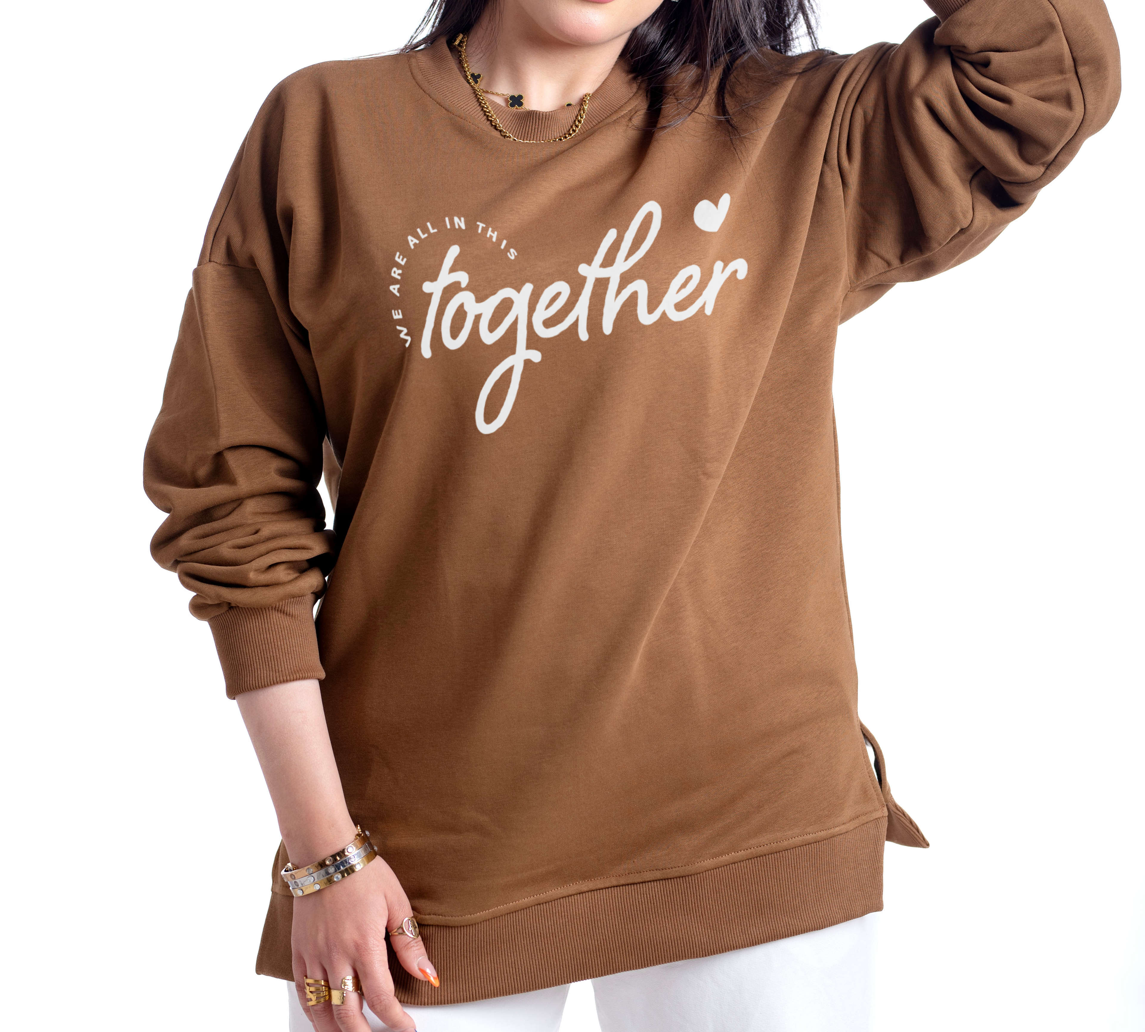 Sweatshirt together