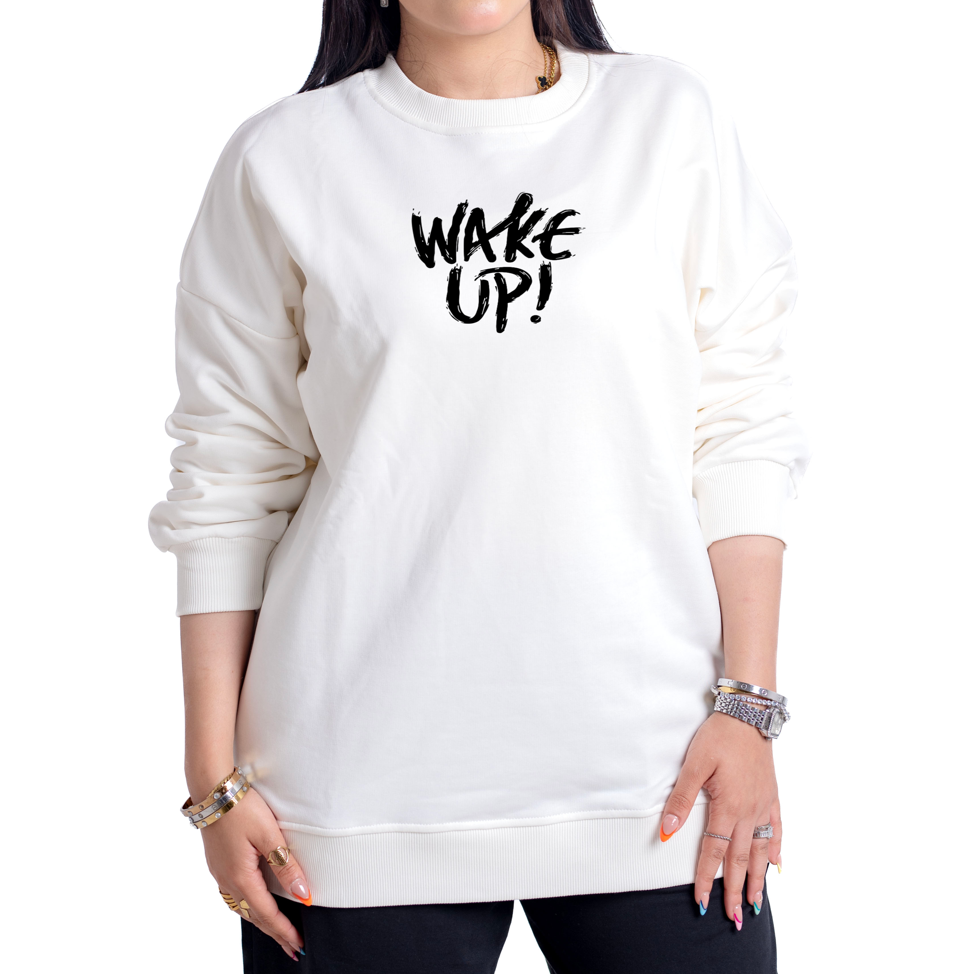 Sweatshirt wake up