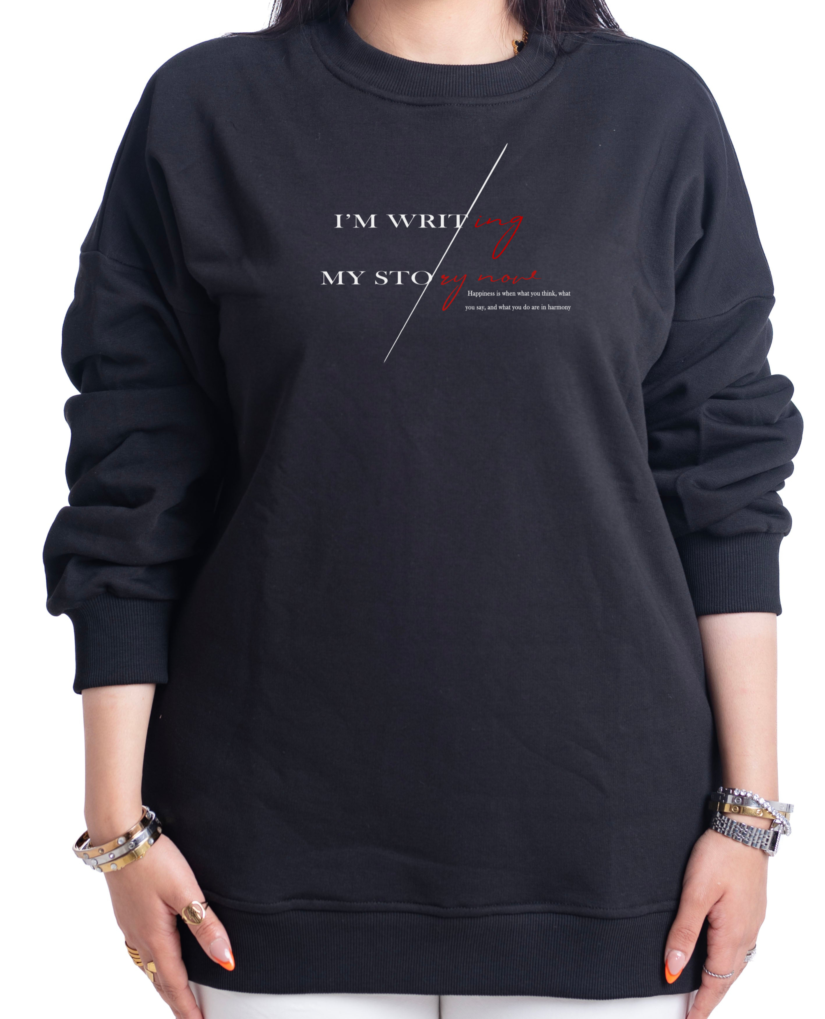 Sweatshirt Im writ