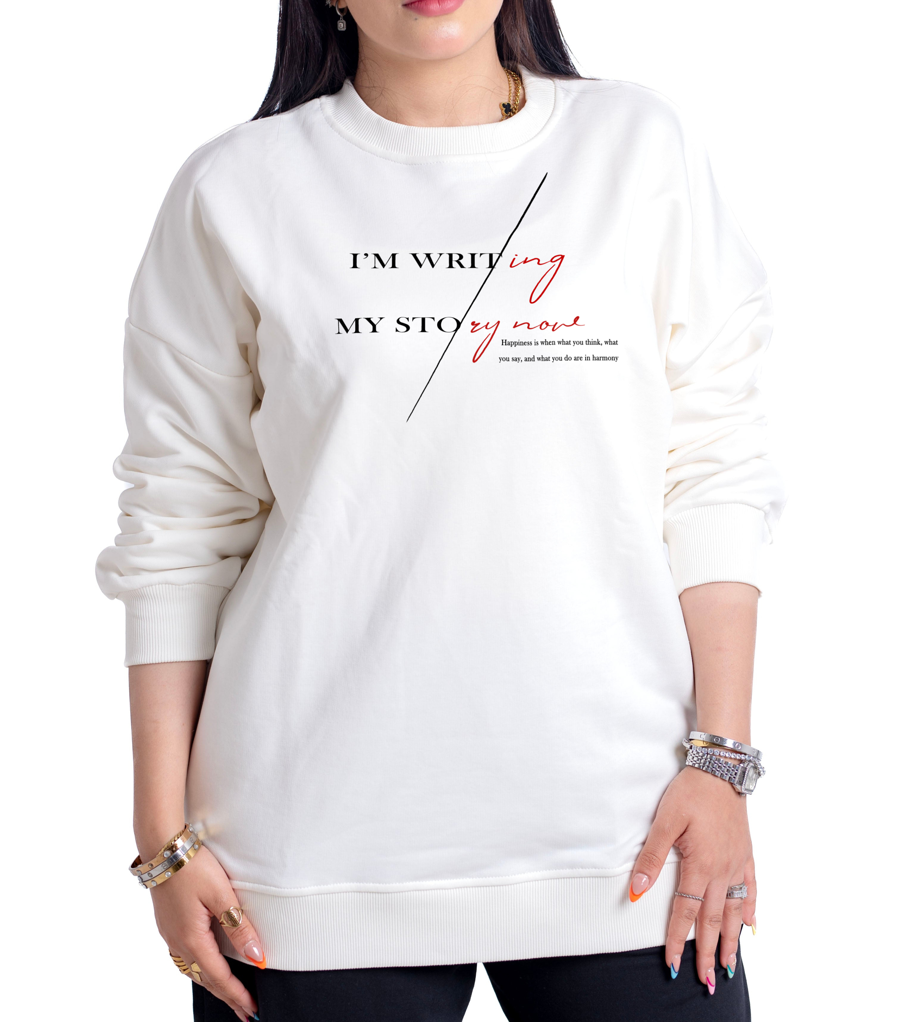 Sweatshirt Im writ